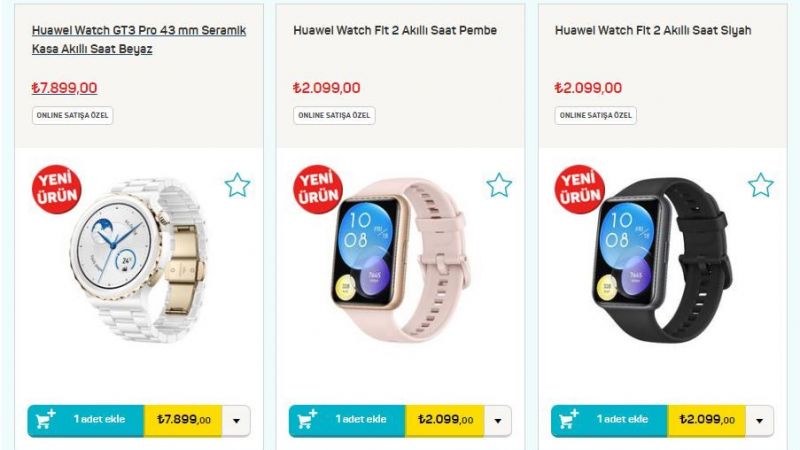 A101’den Huawei Akıllı Saat Kampanyası! Akıllı Saatler Öyle Ucuz Satılıyor Ki; Herkes Teknolojiyi Kolunda Taşıyacak! Sakın Kaçırmayın… 4