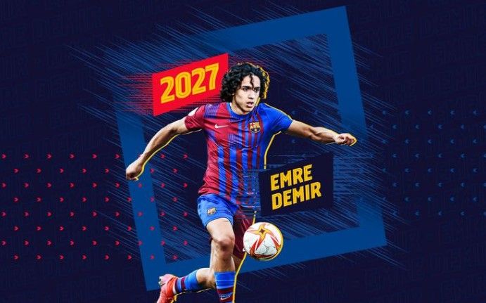 Kayseri’den Barcelona’ya Transfer Olan Emre Demir’in Film Senaryolarını Aratmayan Hayat Hikayesi! Emre Demir Kimdir? Kaç Yaşında, Nereli? Barcelona’ya Nasıl Transfer Oldu? 1