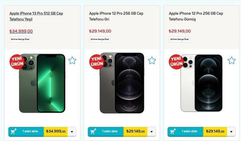 iPhone Cep Telefonlarına İndirimli Kampanya! A101 ve CarrefourSA Market Apple iPhone 11,12 ve 13  Telefon Fiyatlarını Düşürdü! İşte 1 Ağustos iPhone Güncel Fiyat Listesi! 3