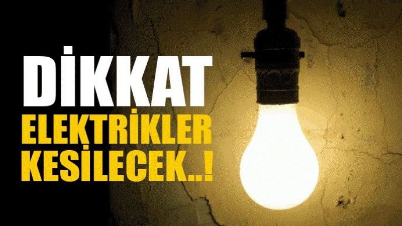 Ankara Elektrik Kesintisi! 15 Ağustos 2022 Ankara'da Elektrik Kesintisi Yaşanacak İlçeler!  Ankara'da Elektrik Ne Zaman Gelecek? 4