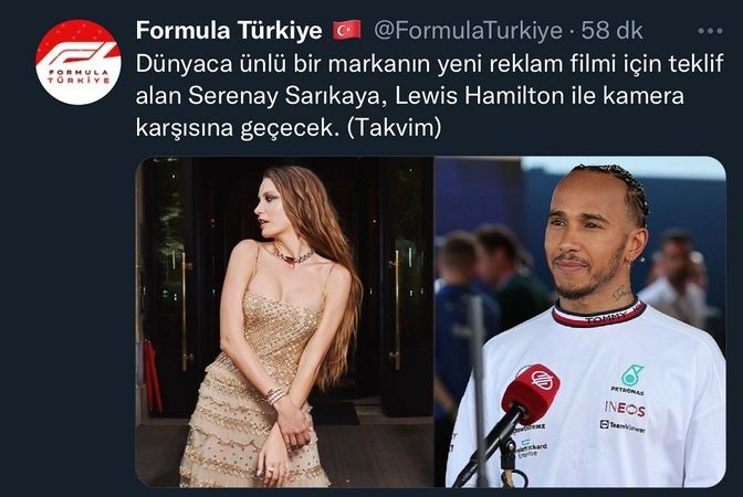 Lewis Hamilton’dan Serenay Sarıkaya’ya İnanılmaz Teklif! Duyanların Ağzı Açık Kalıyor! Aralarındaki İlişki Herkesi Şaşkına Çevirdi! Öyle Bir Şey Yapacaklar Ki… 2