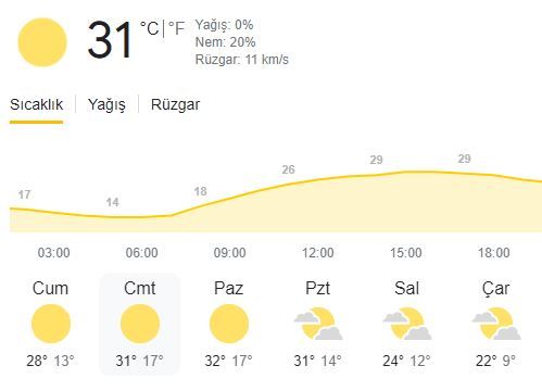 Ankaralılara Müjde! Meteoroloji'den uyarı! Sıcak etkili olacak! İşte Ankara 5 Günlük Hava Durumu Tahmini! 1