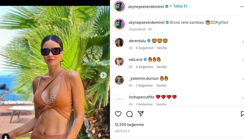 Volkan Demirel’in Eşinden Yürek Hoplatan Paylaşım! Daracık Saten Elbisesiyle Kuğu Gibi... Güzelliğiyle Sadece Volkan’ın Değil Herkesin Aklını Başından Aldı... Görenler Dönüp Tekrar Baktı! 2