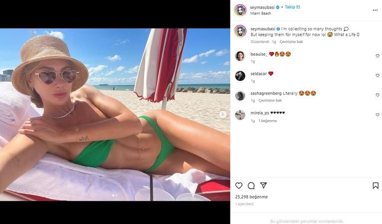 Şeyma Subaşı’na Kış Uğramıyor; Yeşil Bikinisiyle Yaktı Yıktı! “Hiç Acıman Yok Mu?” Karın ve Bacak Kasları Instagram’ı Zangır Zangır Salladı! 3