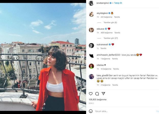 Yasak Elma Dizisinin Zeynep’i Sevda Erginci Pozları Olay Oldu! Beyaz Sütyeni Giydi... Sıfır Kusur Fiziğiyle Başları Döndürdü! “Melek Gibisin Be!” Instagram’ı Salladı, Geçti… 3