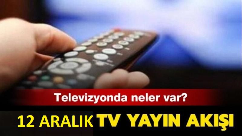 TV Yayın Akışı Belli Oldu! 12 Aralık 2022 Pazartesi Akşamı Hangi Diziler Var? TRT1, Kanal D, Show TV, ATV, Star TV, FOX TV, Kanal 7, TV8… Ankara TV! 1