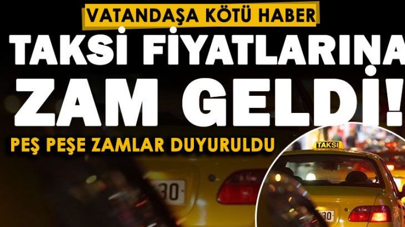 Ankara’da Taksi İndi Bindi Kaç TL? İndi Bindi 25 TL Mi! Taksi km başı kaç TL Yazar? 2022 Ankara’da Taksi Ücreti Ne Kadar Oldu? 1