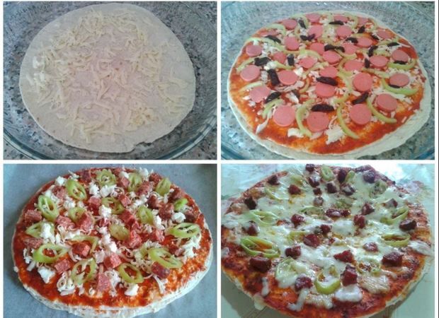 Bu Pizza İtalyanları Çılgına Çevirir! Hamura Falan Gerek Yok; Sadece 5 Dakikada Hazır! Tadına Doyum Olmuyor, Tıka Basa Doyacaksınız! 3