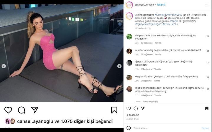 Kısmetse Olur Oğulcan Çok Fena Patladı! Sevgilisinin Arkadaşının Bikinili Karelerini Beğenmişti; Görseller Tek Tek Ortaya Çıktı! “İlik Gibi Hatun!” 5