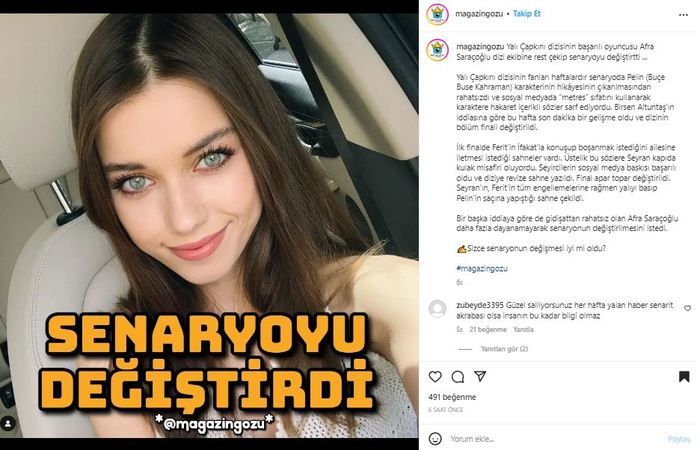 Yalı Çapkını Dizisinde Afra Saraçoğlu Resti Çekti! Boşanma Senaryosu Değişti; Twitter Bu Olayla Yıkılıyor… 3