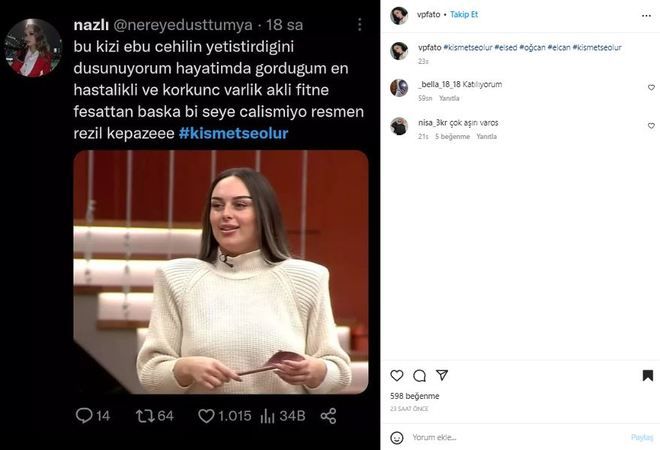 Kısmetse Olur Yaren’in Defteri Dürüldü! “Ebu Cehil’in Öz Kızı!” Öyle Şeyler Yapıyor Ki… 3