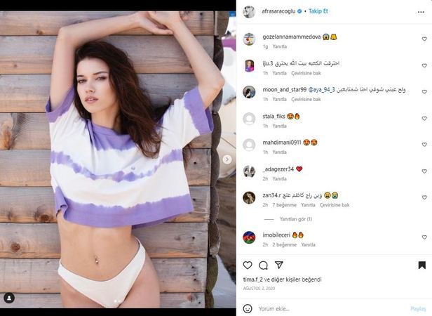 Yalı Çapkını Seyran’ın Alev Ateş Pozları Instagram’ı Salladı! Bikini Altıyla Kamera Karşısına Geçip… 3
