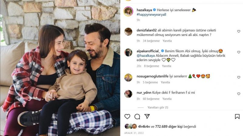 Hazal Kaya Bebeğiyle İlk Kez Paylaştı! Gözlerinin Nuruna Yorumlar Arka Arkaya Geldi! 2