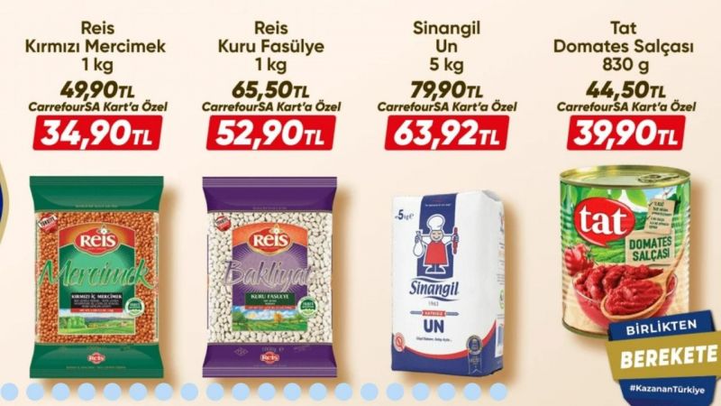 CarrefourSa Market Büyük Ramazan İndirimini Başlattı! Kıyma 217 TL, Kuşbaşı 231, Çipura 99 TL, Ayçiçek Yağı 125 TL'ye Düştü! İşte CarrefourSa'nın İndirim Kataloğ Ürünleri... 4