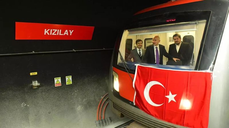 AKM-Gar-Kızılay Metro Hattı Açılış Tarihi belli oldu! Ne Zaman Açılıyor? İşte Yeni AKM-Gar-Kızılay Metro Durakları.... 2
