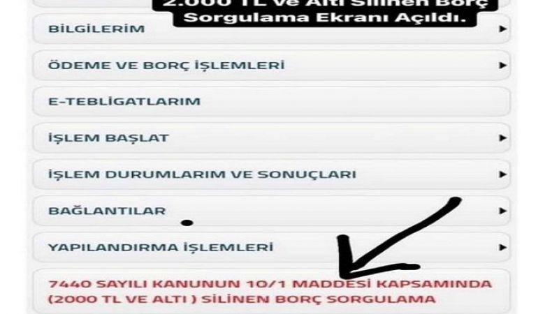 Dikkat; Devlete Olan O Borçlar Artık Silindi!!! E-Devletten Ekran Açıldı… Kontrol Eden Yaşadı! 2 bin TL altı vergi borçlar ne zaman silinecek? 2