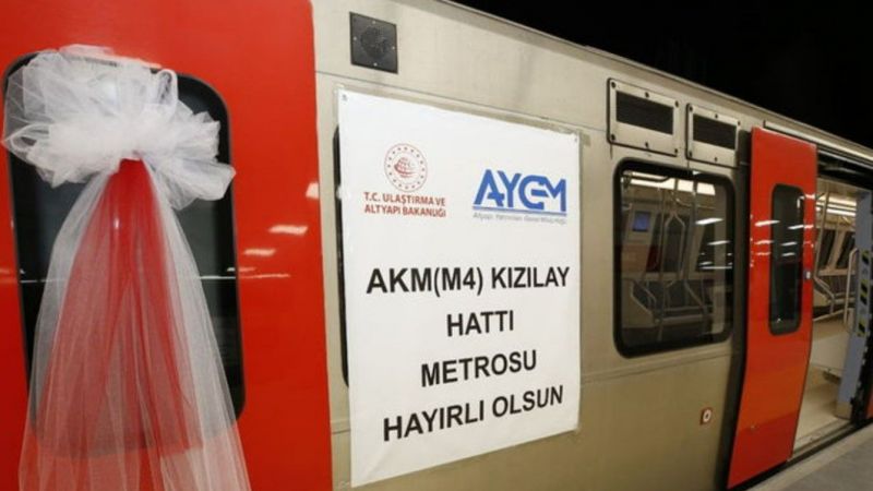 AKM-Gar-Kızılay Metro Hattı 12 Nisan (Bugün) Açılıyor! Raylı Sistemde Ankara’nın Kilidini Açıyor! İşte Durakları… 1