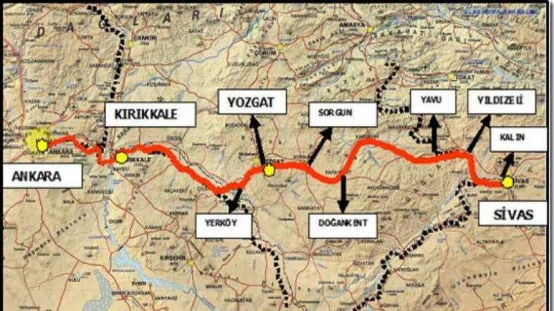 Ankara-Sivas YHT 26 Nisan Tarihinde Açılıyor! Kırıkkale, Yozgat, Sivas'a 15 Gün Boyunca Ücretsiz Seyahat Edebileceksiniz!... 2