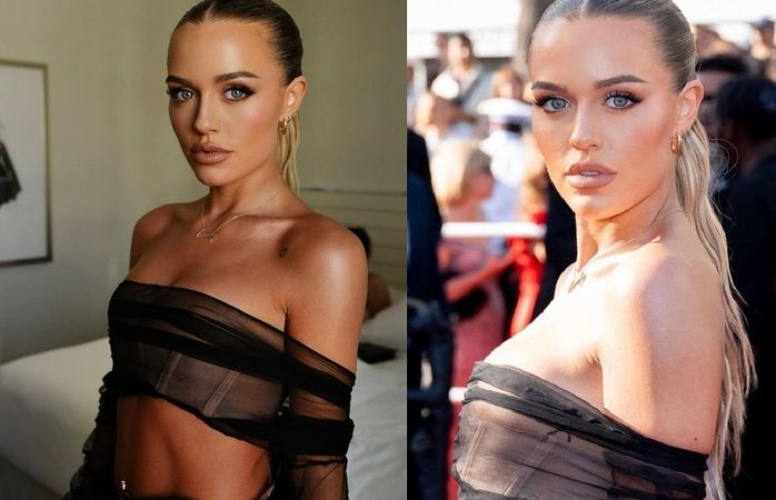 Ünlü Model Lottie Tomlinson Transparan Kıyafeti Nefes Kesti! “Ablam İç Çamaşırın Yok Mu?” 24 Yaşında Olduğunu Unutturdu! 2