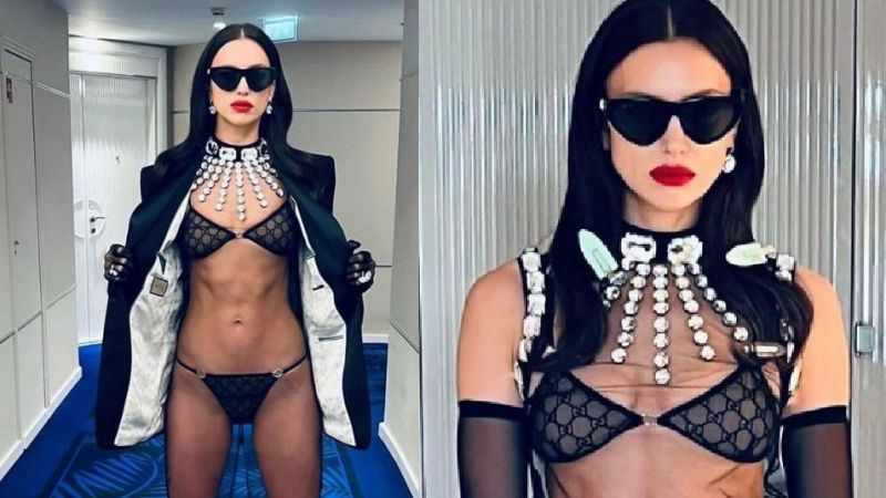 Victoria’s Secret’in Meleği Irina Shayk Pozlarıyla Yakıp Geçti! Elbisesini Giydi, İç Çamaşırını Göstere Göstere Paylaştı! “Tam Bir Afet…” 2