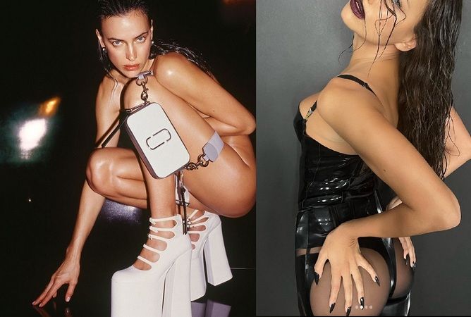 Victoria’s Secret’in Meleği Irina Shayk Pozlarıyla Yakıp Geçti! Elbisesini Giydi, İç Çamaşırını Göstere Göstere Paylaştı! “Tam Bir Afet…” 1