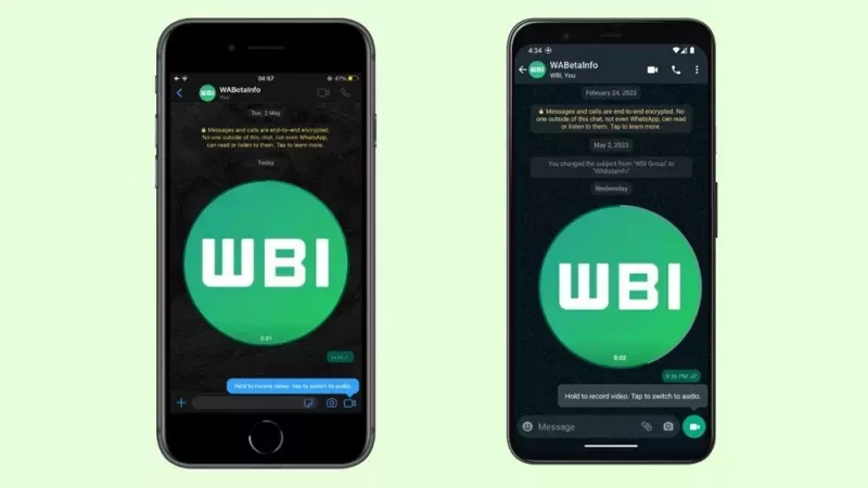 Whatsapp Videolu Mesaj Özelliği Devreye Girdi! Dikkat Çeken Detay: 60 Saniyeyi Aşamayacak! WhatsApp'ta görüntülü mesaj dönemi başlıyor! Videolu mesaj nasıl yollanır! Güncellemeleri Kontrol Edin 3