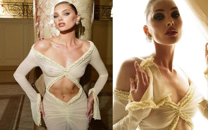 İsveçli Model Elsa Hosk’tan Sütyensiz Pozları Olay Oldu! Transparan Dekoltesi Yürekleri Yangın Yerine Çevirdi! “Sarı Elbisesiyle Yine Yaptı Yapacağını! 5