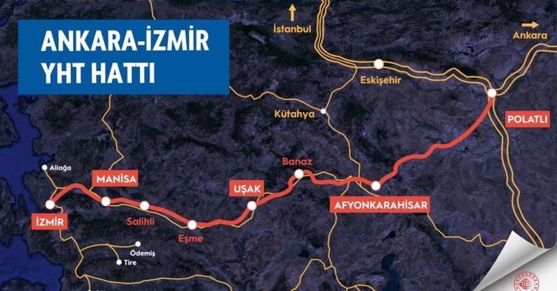 Ankara – İzmir Hızlı Tren Hattı Açılıyor: Adil Karaismailoğlu Konuştu, Doğrudan Tarih Verdi! Tam 508 Kilometre Uzunluğunda Olacak 1