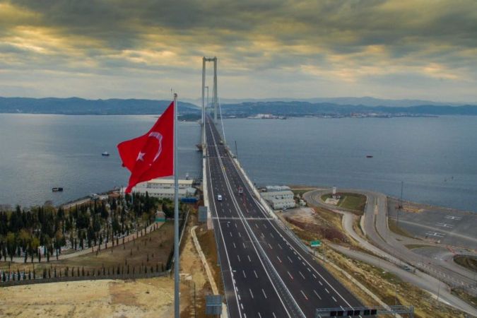 Körfezin gerdanlığı Osmangazi Köprüsü 7 yaşında! Körfez Geçişi Sadece 6 Dakika... 1