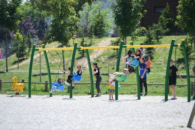 Ankara’nın En Gözde Mekanı Oldu! Üreğil Millet Bahçesi Tatilde Doldu Taştı... Piknik, Yürüyüş, Çocuk Parkları! 5