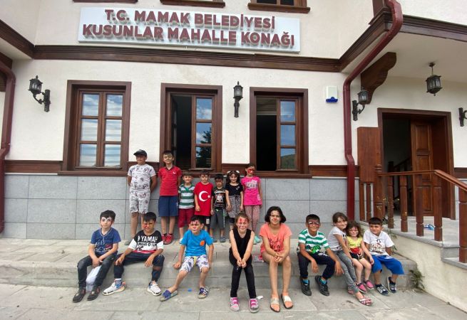 Mamak'ta Mahalle Konakları Çok Eğlenceli! Kusunlar Mahalle Konağı’nda Yaz Etkinliliği Yapıldı... 1