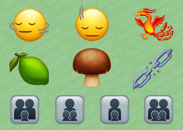 Akıllı telefonlara yeni emojiler geliyor: Artık Yazmak Tarih Olacak! Anka kuşu, Sallanan kafa, misket limonu… 2