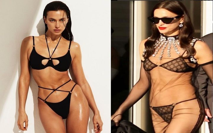 Irina Shayk'in Pozu Nefesleri Kökten Kesti! Derin Göğüs Dekoltesiyle Hayranlarını Büyüledi! Bakanlar Bir Daha Baktı! “Haksızlık…” 2