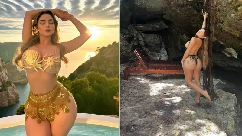 Demi Rose, Kapadokya’da: Sosyal medyadan paylaştı! Ünlü modelin kıvrımlarını gören resmen hasta oldu! “Daha seksisi yok!” 3