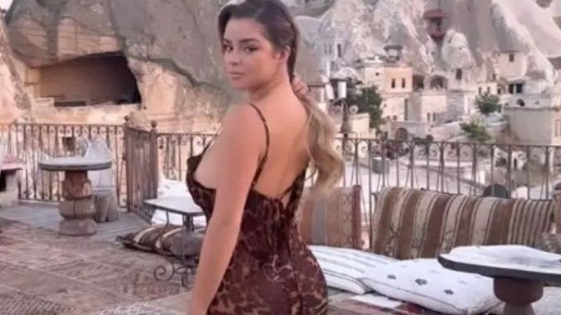 Demi Rose, Kapadokya’da: Sosyal medyadan paylaştı! Ünlü modelin kıvrımlarını gören resmen hasta oldu! “Daha seksisi yok!” 2