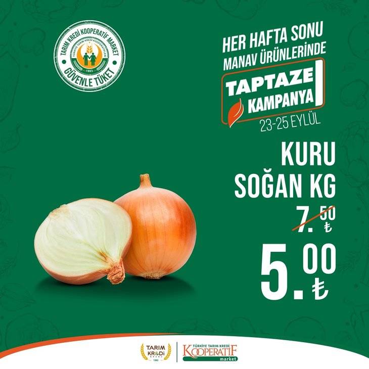 Tarım Kredi Market Sebze ve Meyve Şenliği Var! Muz, Salatalık, Limon ve Soğan Fiyatı Düştü! İşte Tarım Kredi Listesi... 6