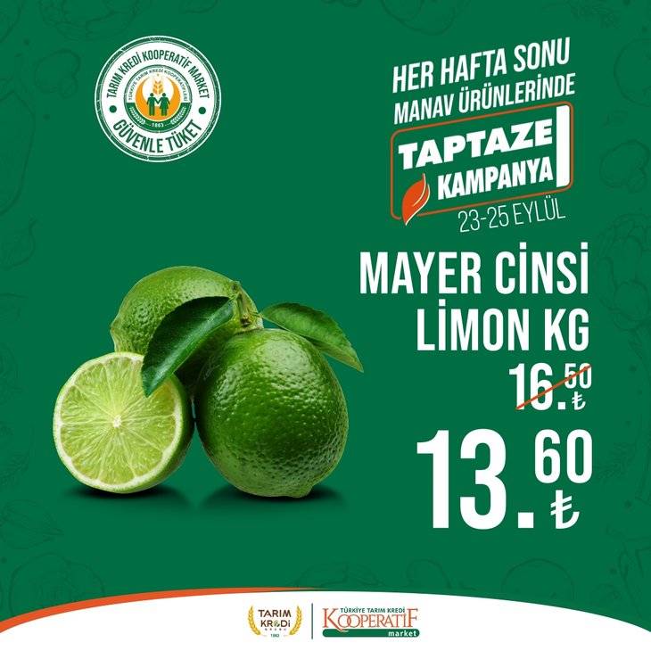 Tarım Kredi Market Sebze ve Meyve Şenliği Var! Muz, Salatalık, Limon ve Soğan Fiyatı Düştü! İşte Tarım Kredi Listesi... 8