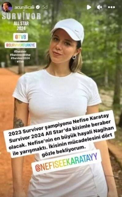 Acun Ilıcalı’nın paylaşımı herkesi heyecanlandırdı: Son şampiyon da Survivor 2024’te! En iddialı Survivor olacak 2