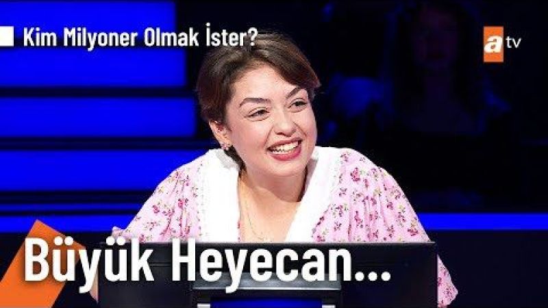 Kim Milyoner Olmak İster'de Tarihi An! Rabia Birsen Güvercin Milyonluk Soruya Ulaştı! Rabia Birsen Güvercin Kimdir, Kaç Yaşında, Ne İş Yapıyor? 1