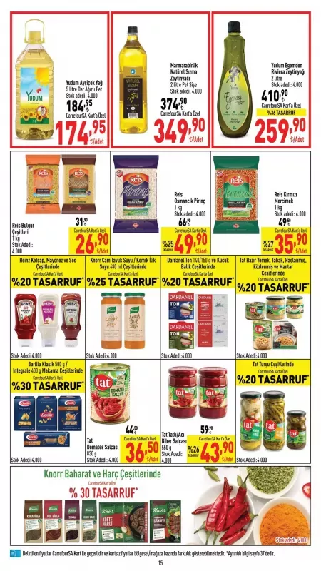 CarrefourSA marketlerinde gıda ürünleri fiyatları dibi gördü: Çaylar 57,50 TL’den, peynirler 36,90 TL’den raflara dizildi! İşte 8 Eylül indirimleri 2