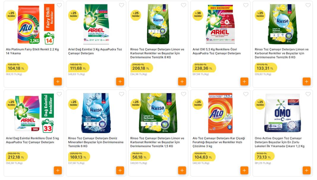 Migros çamaşır deterjanlarında yüzde 40 indirim dönemini başlattı: Fiyatlar 49,88 TL’ye kadar düştü! İndirimi sakın kaçırmayın! 2