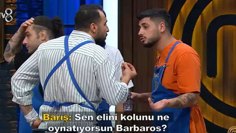 MasterChef All Star’da ilk diskalifiye: Görüntüler ortaya çıktı, Barbaros ile Barış’ın kavgası Somer Şef’e o sözü söyletti! 1