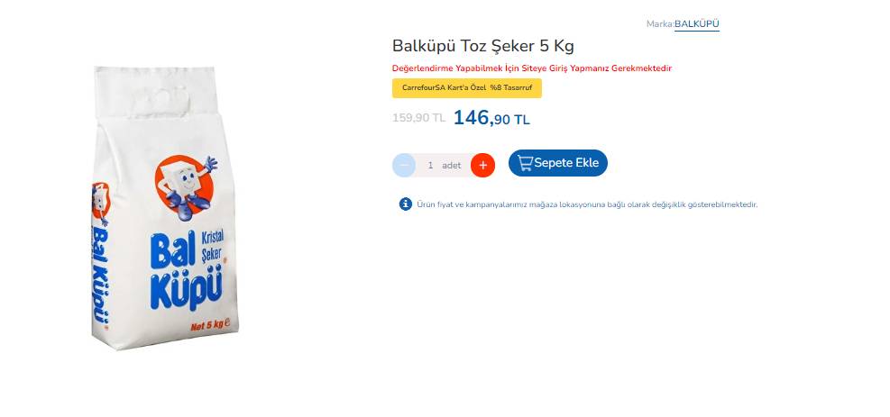 CarrefourSA Market fiyatları dibe çekti! Net yüzde 22 indirim: 5 L yağ 189 TL, 1 kg çay 89 TL... 4