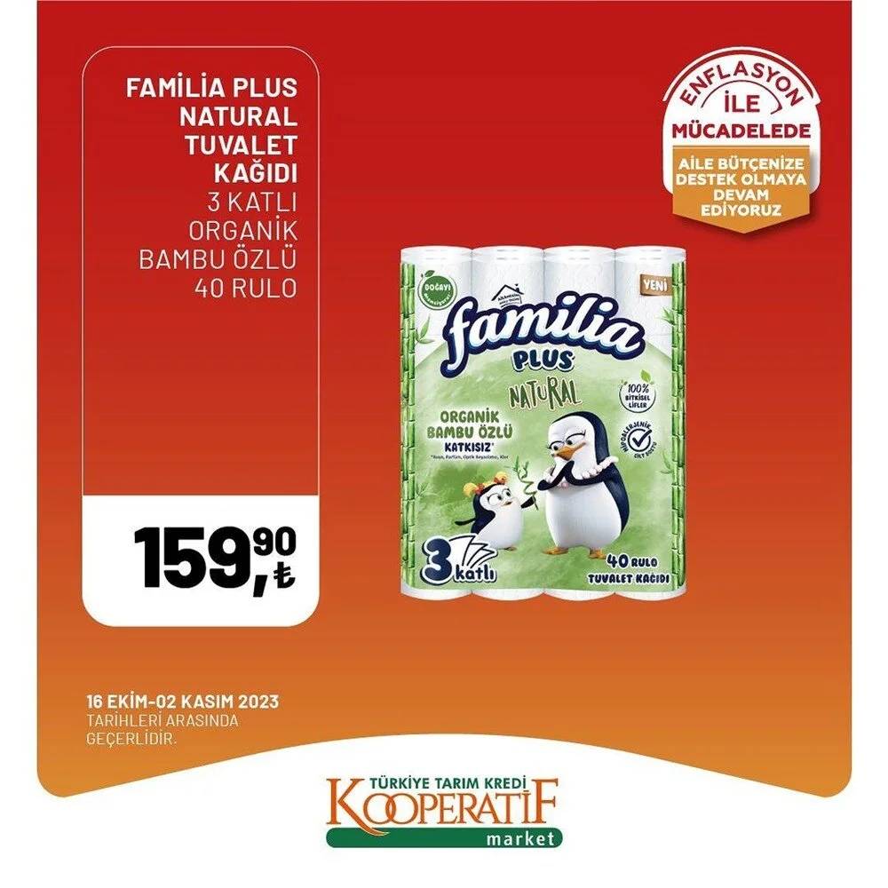 Tarım Kredi İndirim Serisine Başladı! 16'lı tuvalet kağıdı 99 TL, Havlu Kağıt 46 TL, Bebek bezi 95 TL... 3