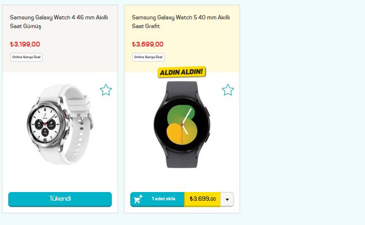 A101’Samsung Galaxy Watch 5 Akıllı Saati 3 bin 699 TL'den Satıyor! Galaxy Watch 5 Alınır mı, Özellikleri Nedir? 4