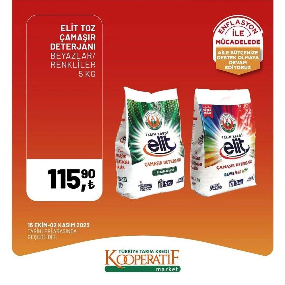 Tarım Kredi İndirim Serisine Başladı! 16'lı tuvalet kağıdı 99 TL, Havlu Kağıt 46 TL, Bebek bezi 95 TL... 5