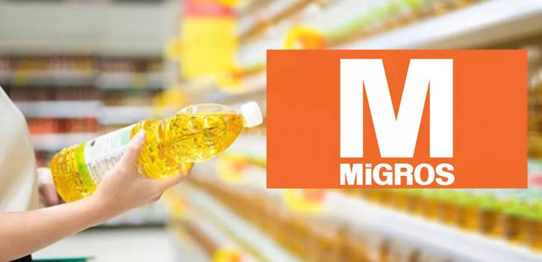 Migros Market'ten indirimli ayçiçek yağı şöleni! Fiyatlar dibe çekildi: 1 L ayçiçek yağı 39 TL, 5 L ayçiçek yağı… 1