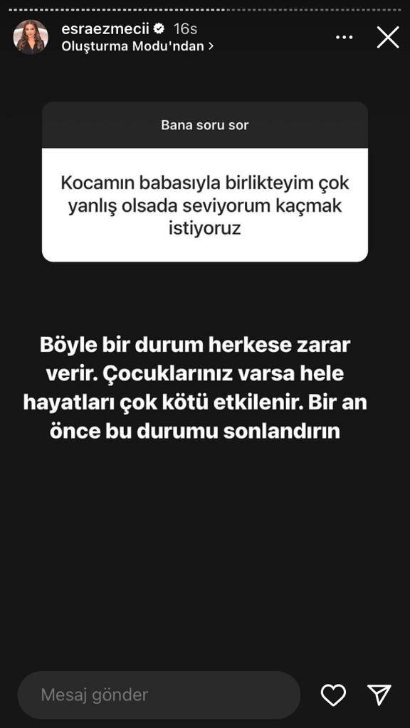 Esra Ezmeci’nin takipçilerinden itiraflar peş peşe! Biri yaşlı kadınlarla ücret karşılığı birlikte oldu, biri kayınbabasına aşık 4