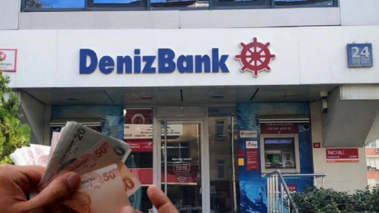 Denizbank’tan Ankaralılara Müjde! 20 Bin Lira Ödenecek! 1.89 faizli ihtiyaç kredisi kampanyası başlattı! Başvurular Başladı!