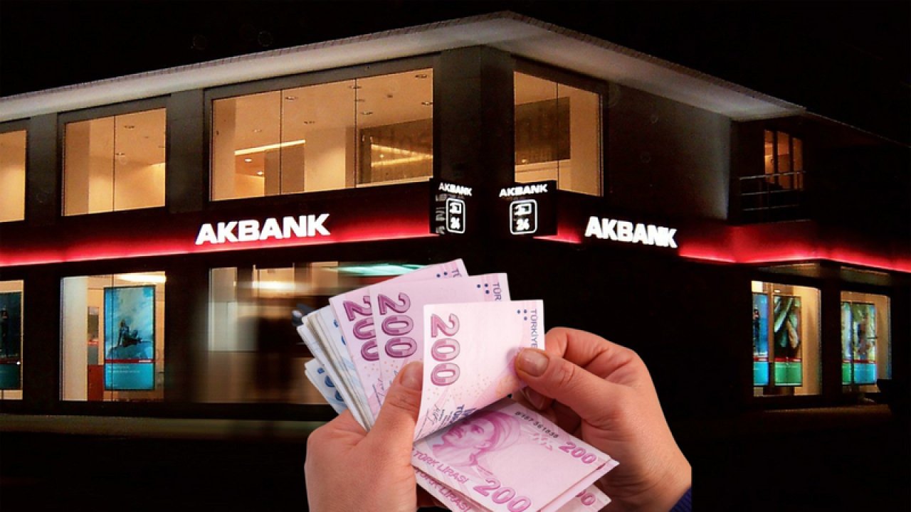 Akbank’tan desteğe ihtiyacı olana anında 70 bin TL ödeme: Direkt veriliyor, aylık 5 bin TL’yi geçmiyor!